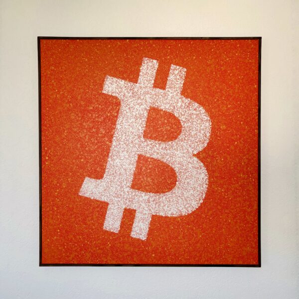 Bitcoin Physical Art "BIG Splush"
