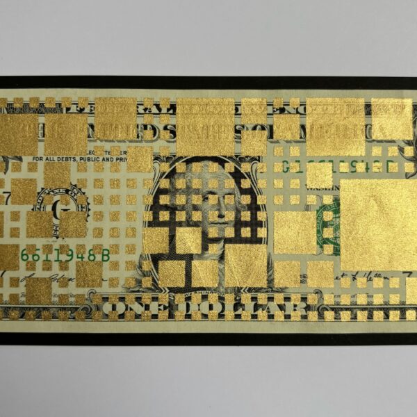 Bitcoin physical art "Mempool Souvenir"